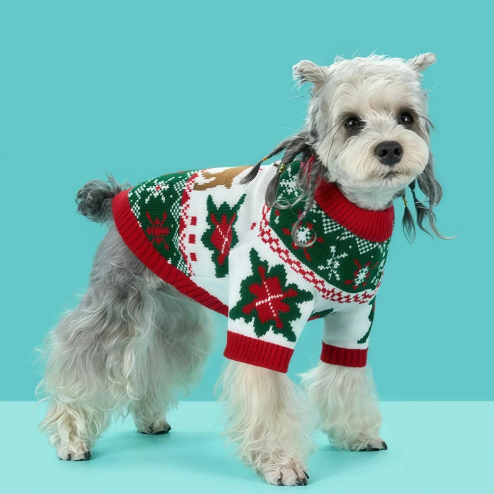 Warm Fall & Winter Pet Sweater for Small and Medium Dogs