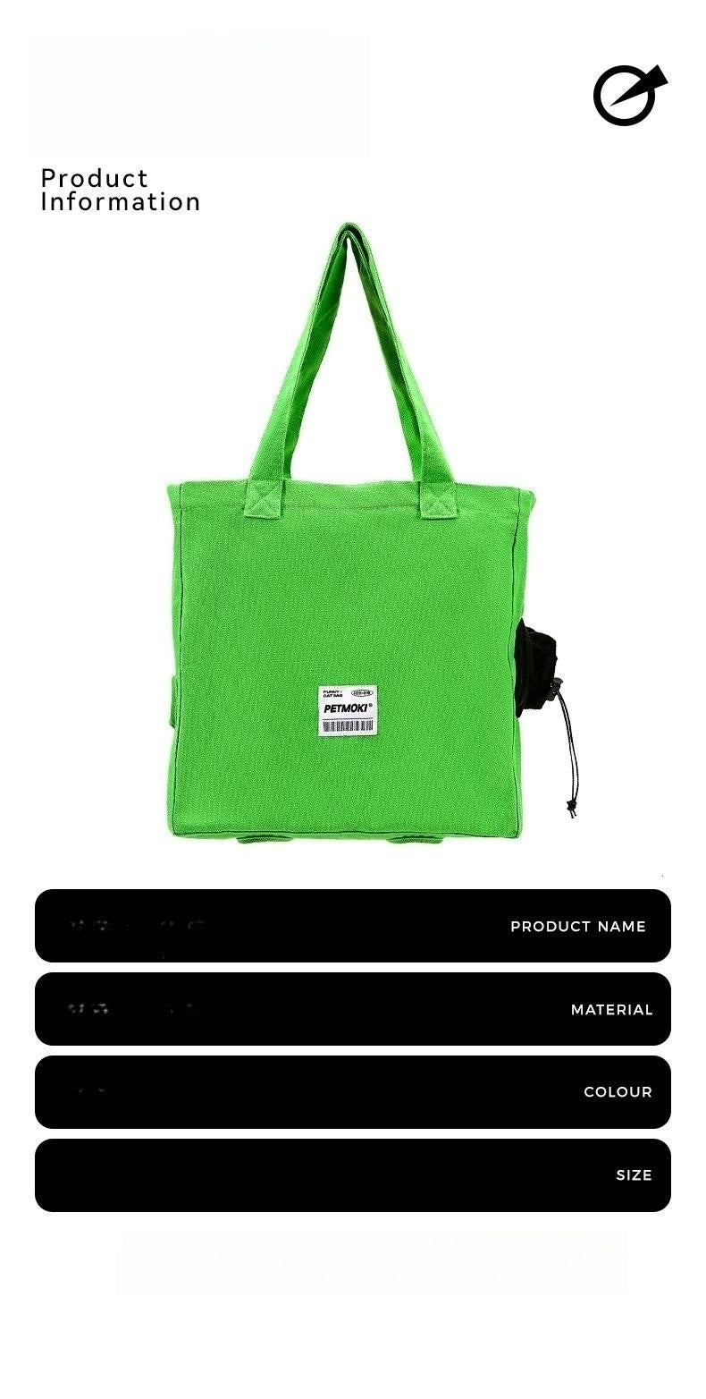 Pet Carrier Shoulder Sling Bag for Small Dogs & Cats on the Go