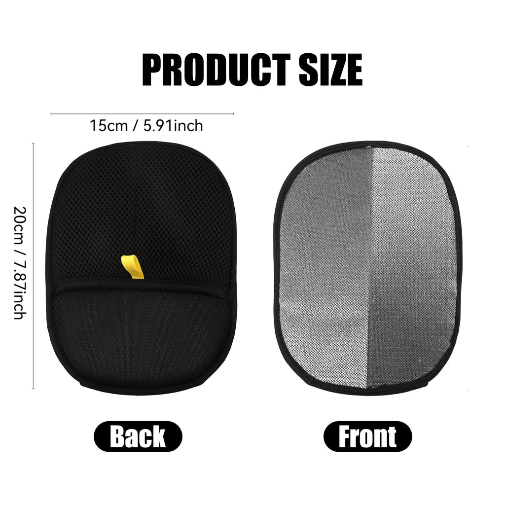 Reusable Pet Hair Removal Gloves, Double-Sided Grooming Mitt
