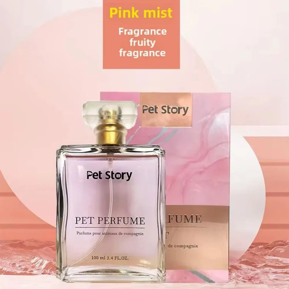 Long-Lasting Pet Cologne Deodorizing Spray for Dogs & Cats, 100ml
