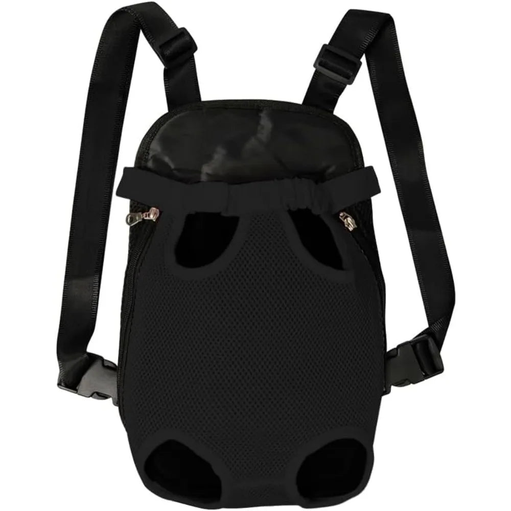 Front Chest Dog Backpack Carrier for Cats & Small Dogs Travel Hiking