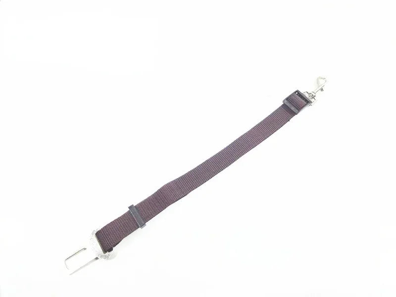 Adjustable Pet Car Seat Belt – Dog & Cat Safety Harness Lead Clip