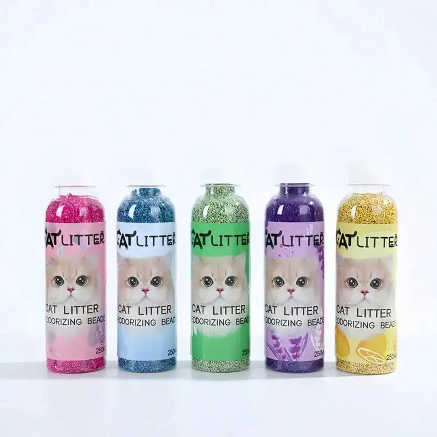 Cat Litter Deodorizer Beads, Plant-Based Odor Eliminator
