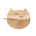 Wall-Mounted Cat Castle House Shelf, Climbing Hideaway Bed for Cats