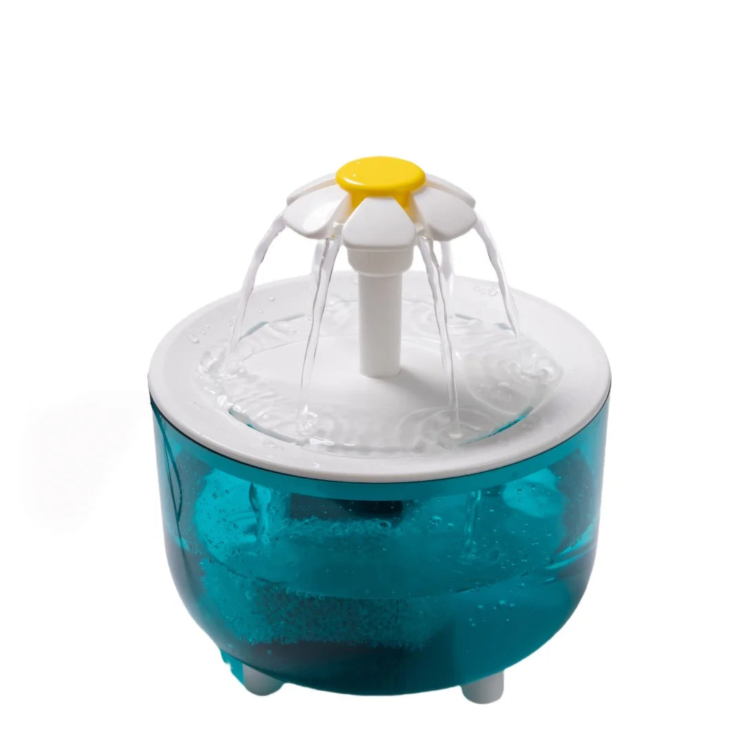 1.2L Silent USB Pet Water Fountain for Cats and Small Dogs