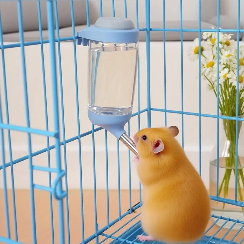 Leak-Proof Hanging Water Bottle for Hamsters, Rabbits and Guinea Pigs
