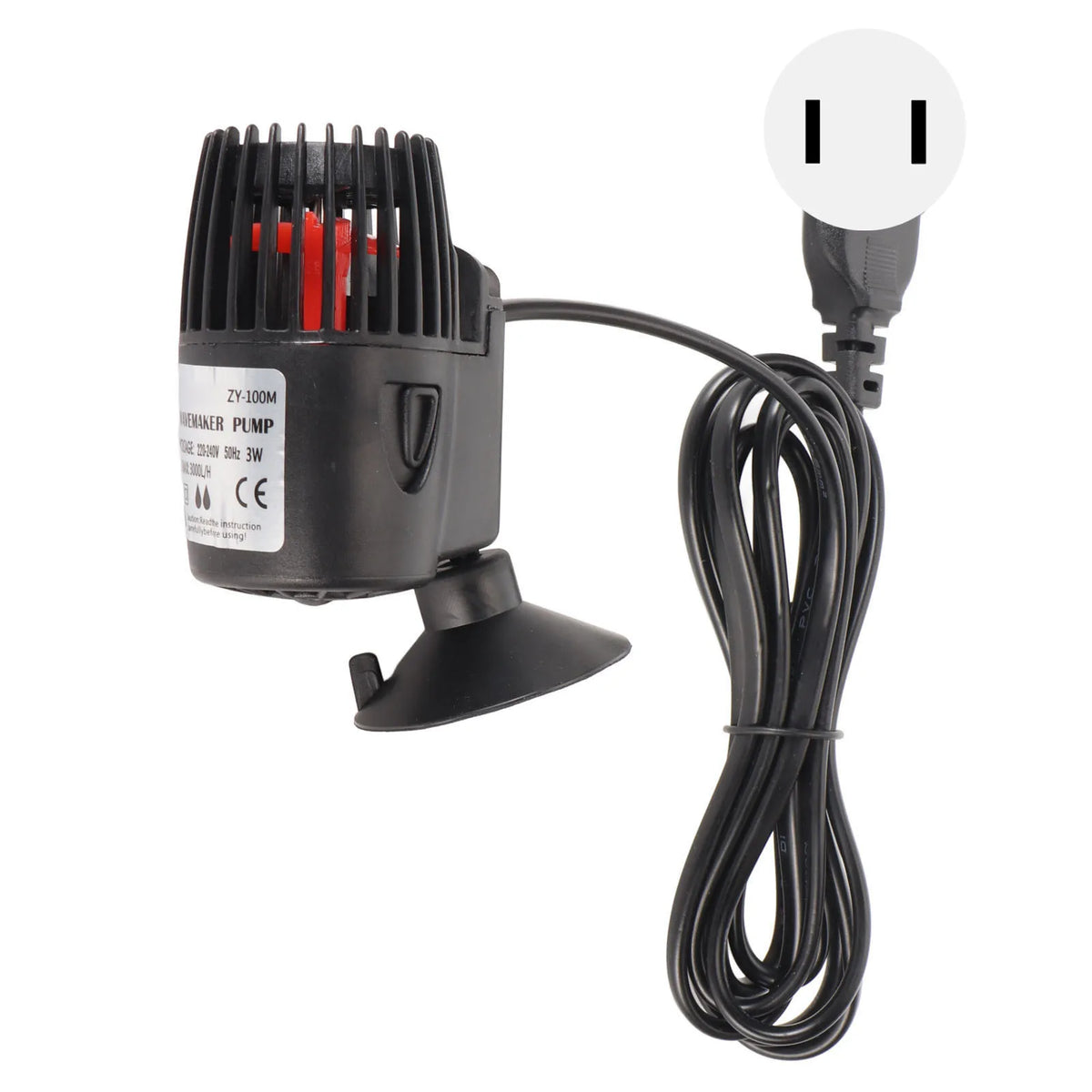 360° Adjustable Aquarium Wave Maker, Quiet Submersible Circulation Pump