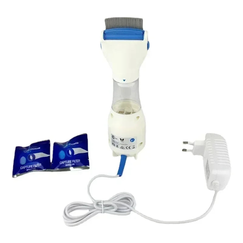 Electric Flea and Lice Comb for Dogs and Cats, Pet Hair Cleaning Tool