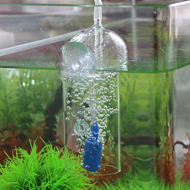 Aquarium Air Stone Cylinder Bubble Diffuser – 5 Pack Fish Tank Aerator