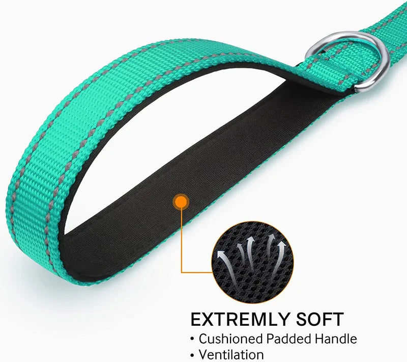 Reflective Night Safety Dog & Cat Harness Leash Walking Training Rope