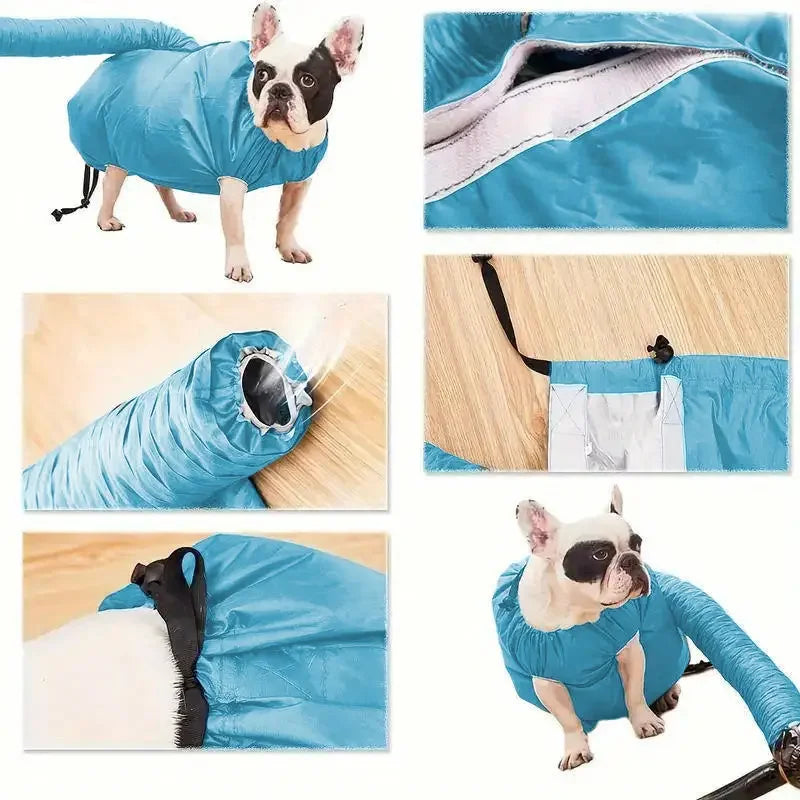 Portable Pet Drying Bag for Dogs and Cats, Foldable Hair Dryer Box