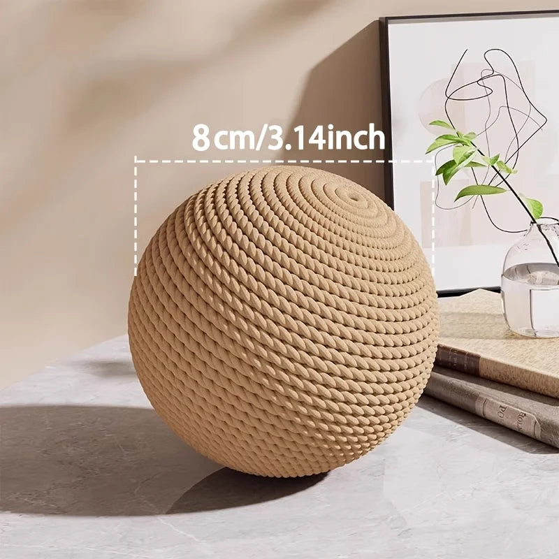 Large Sisal Cat Ball Toy Interactive Scratcher for Kittens & Cats