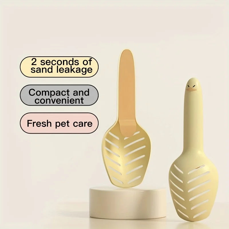 Hamster Bath Sand Shovel, Small Pet Sand Sifter Cleaning Scoop