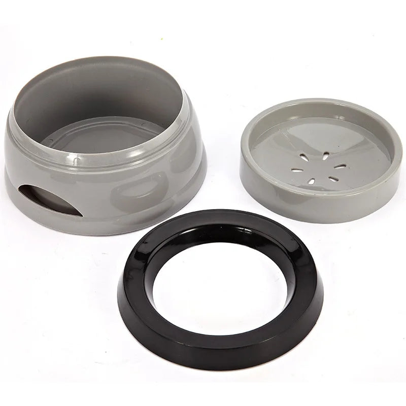 No-Spill Floating Pet Water Bowl, Portable Dog and Cat Bowl