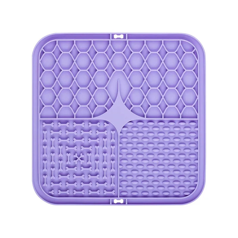 Suction Cup Dog Lick Mat for Bath Time Distraction and Grooming