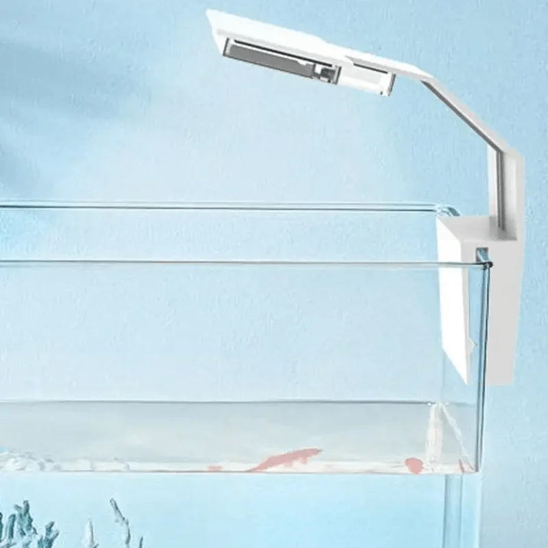 USB Clip-On LED Aquarium Light for Small Fish Tanks and Plants