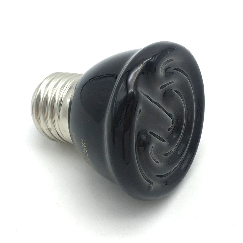 Ceramic Heat Emitter Lamp Bulb for Reptiles and Small Pets, No Light