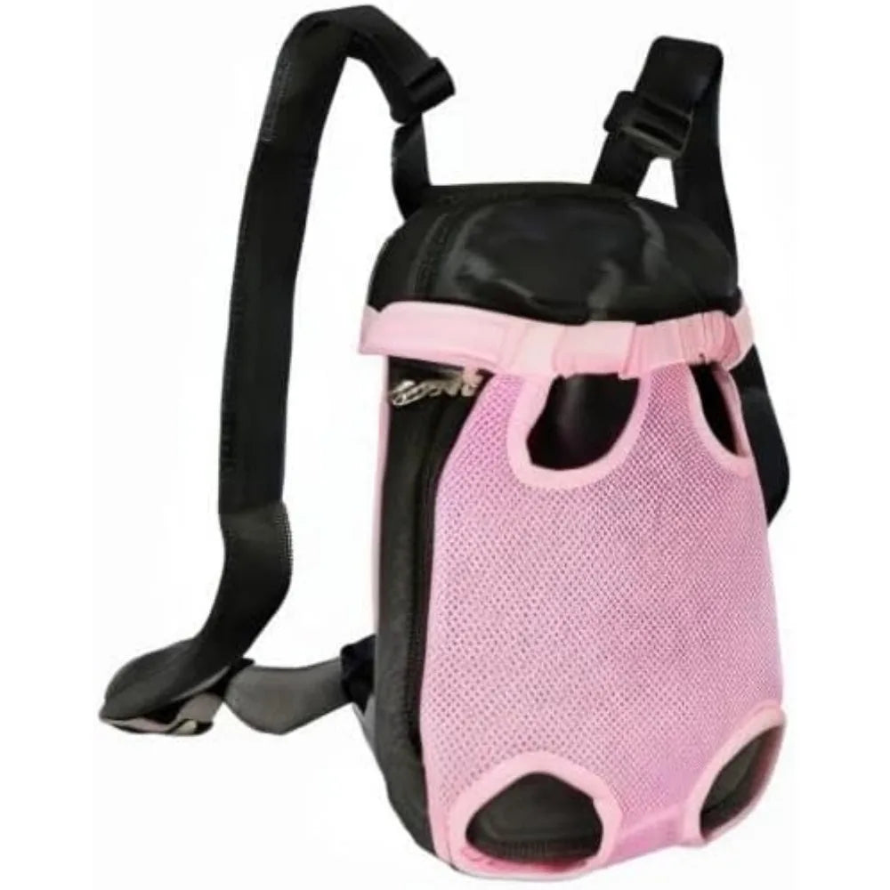 Front Chest Dog Backpack Carrier for Cats & Small Dogs Travel Hiking