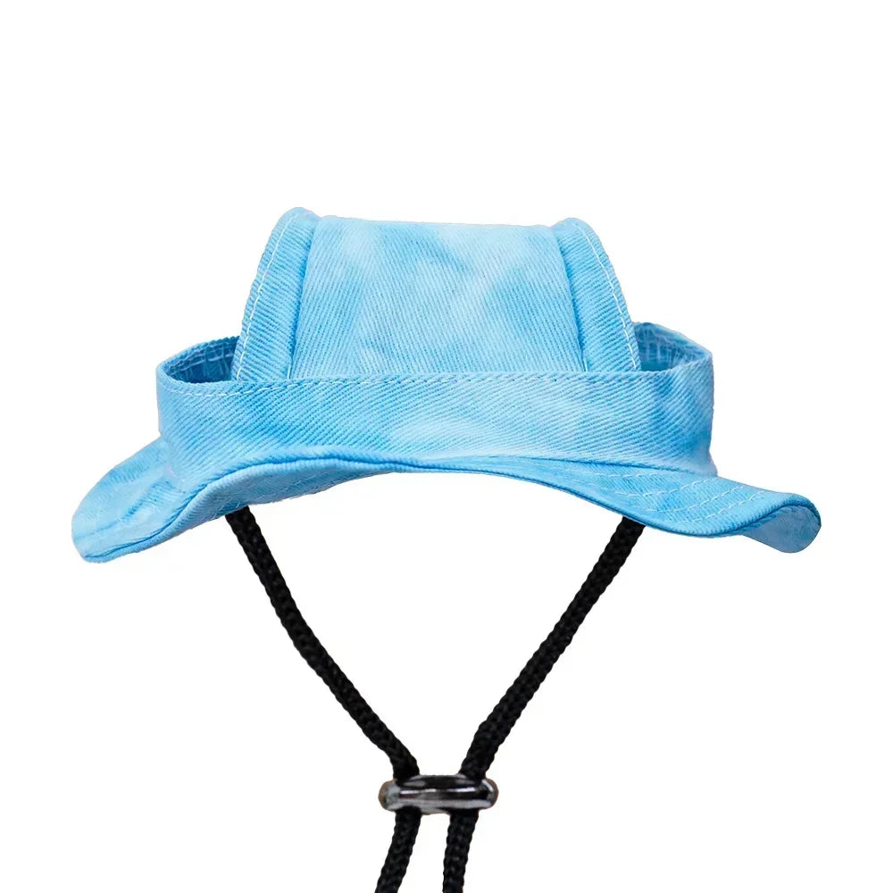 Cowboy Hat for Dogs and Cats with Ear Holes, Party Cap