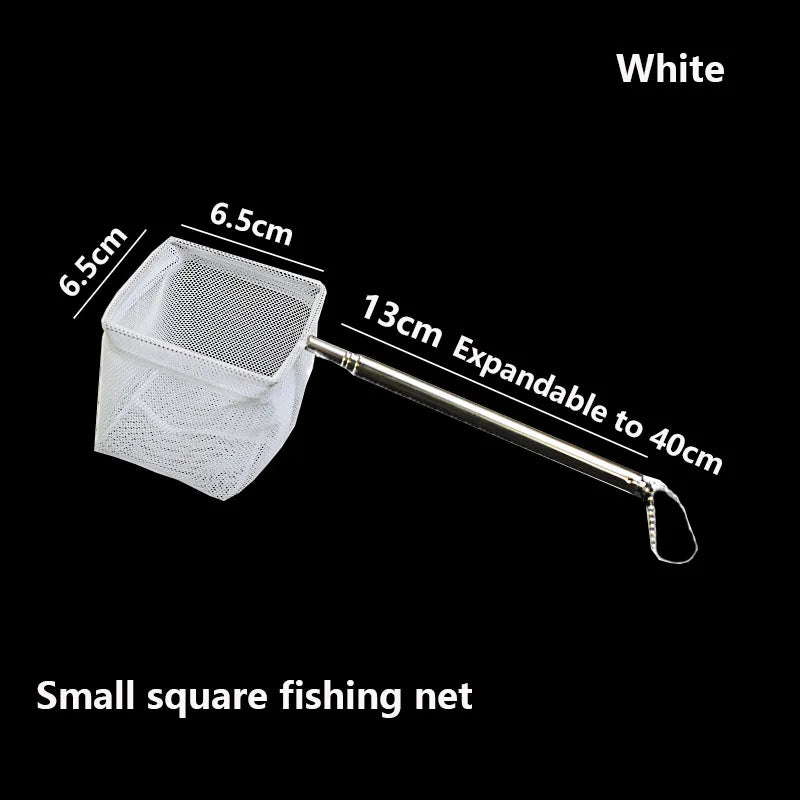 Fine Mesh Aquarium Fish Net for Small Fish and Shrimp, Easy Catch
