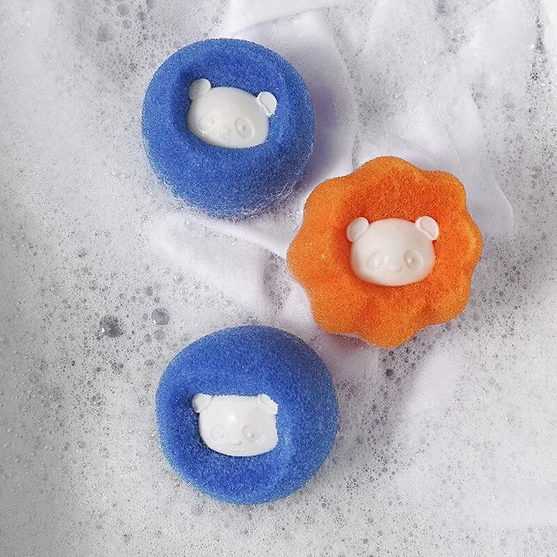 Pet Hair Remover Laundry Balls, Reusable Washing Machine Fur Catcher