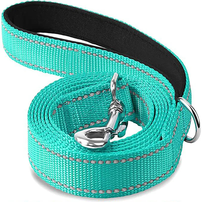 Reflective Night Safety Dog & Cat Harness Leash Walking Training Rope