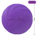 Silicone Dog Frisbee, Bite-Resistant Flying Disc, Assorted Colors