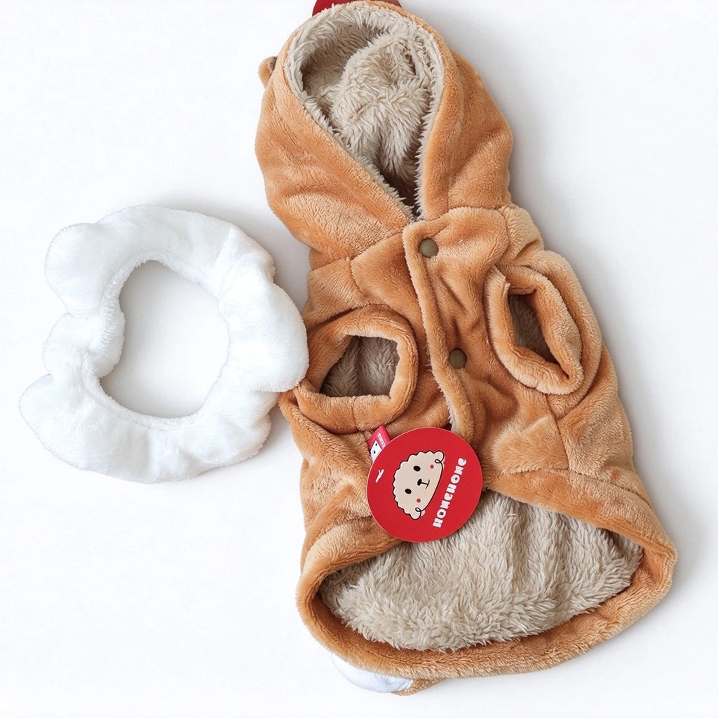 Funny Halloween Fleece Cosplay Costume for Small Dogs
