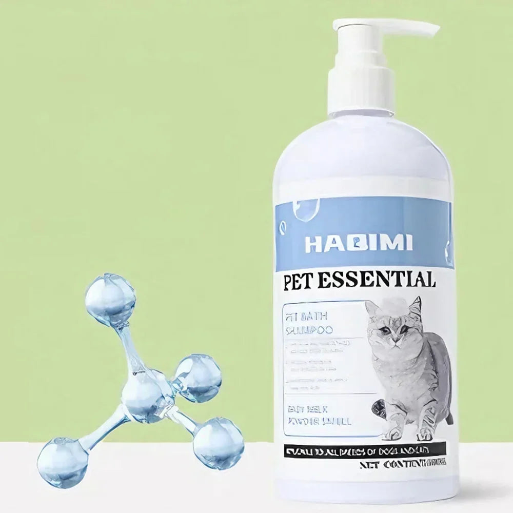 Gentle Deodorizing Pet Shampoo 500ml for Dogs and Cats, Anti-Itch