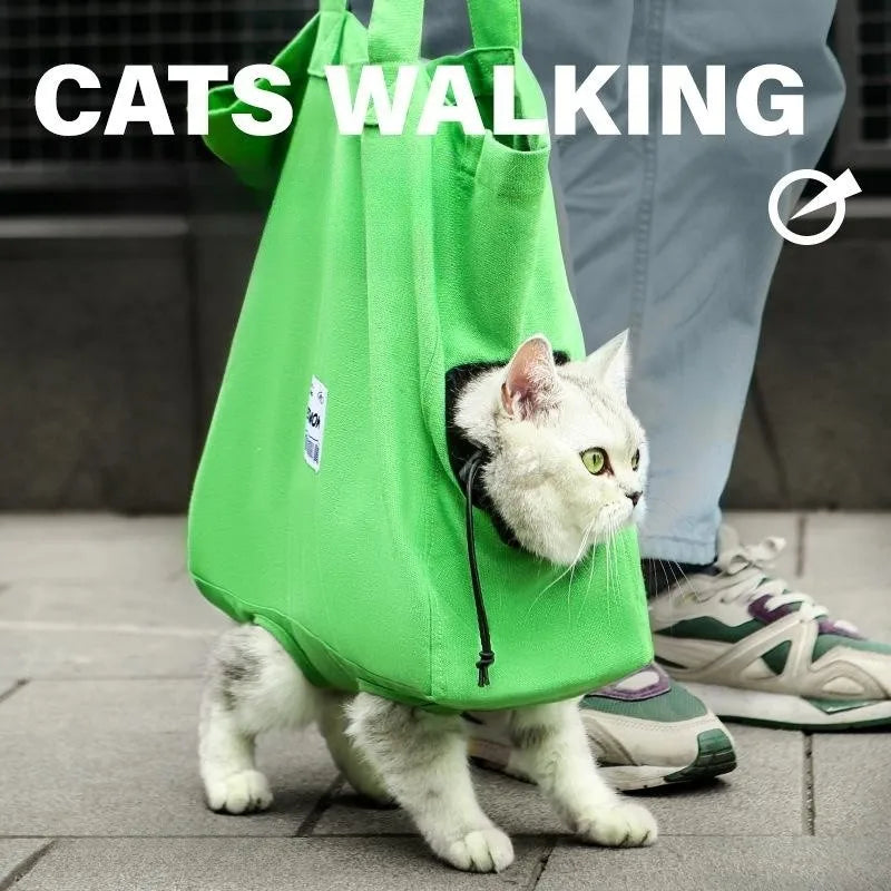 Pet Carrier Shoulder Sling Bag for Small Dogs & Cats on the Go