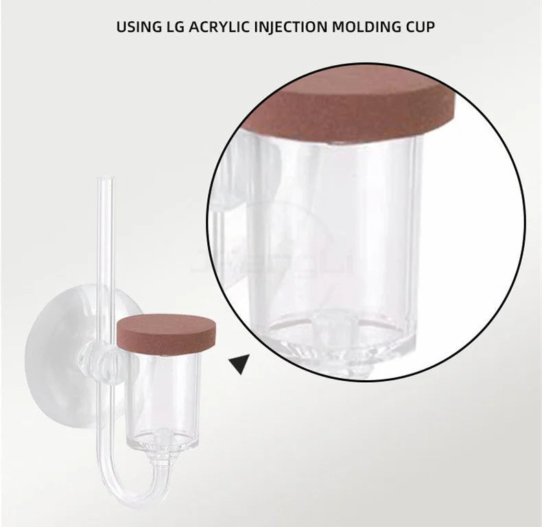 Aquarium CO2 Diffuser with Bubble Counter for Planted Fish Tanks
