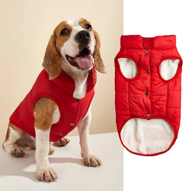 Christmas Winter Dog Coat, Warm Clothes for Small Dogs