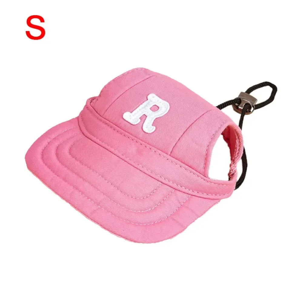 Adjustable Pet Sun Hat with Ear Holes for Dogs and Cats