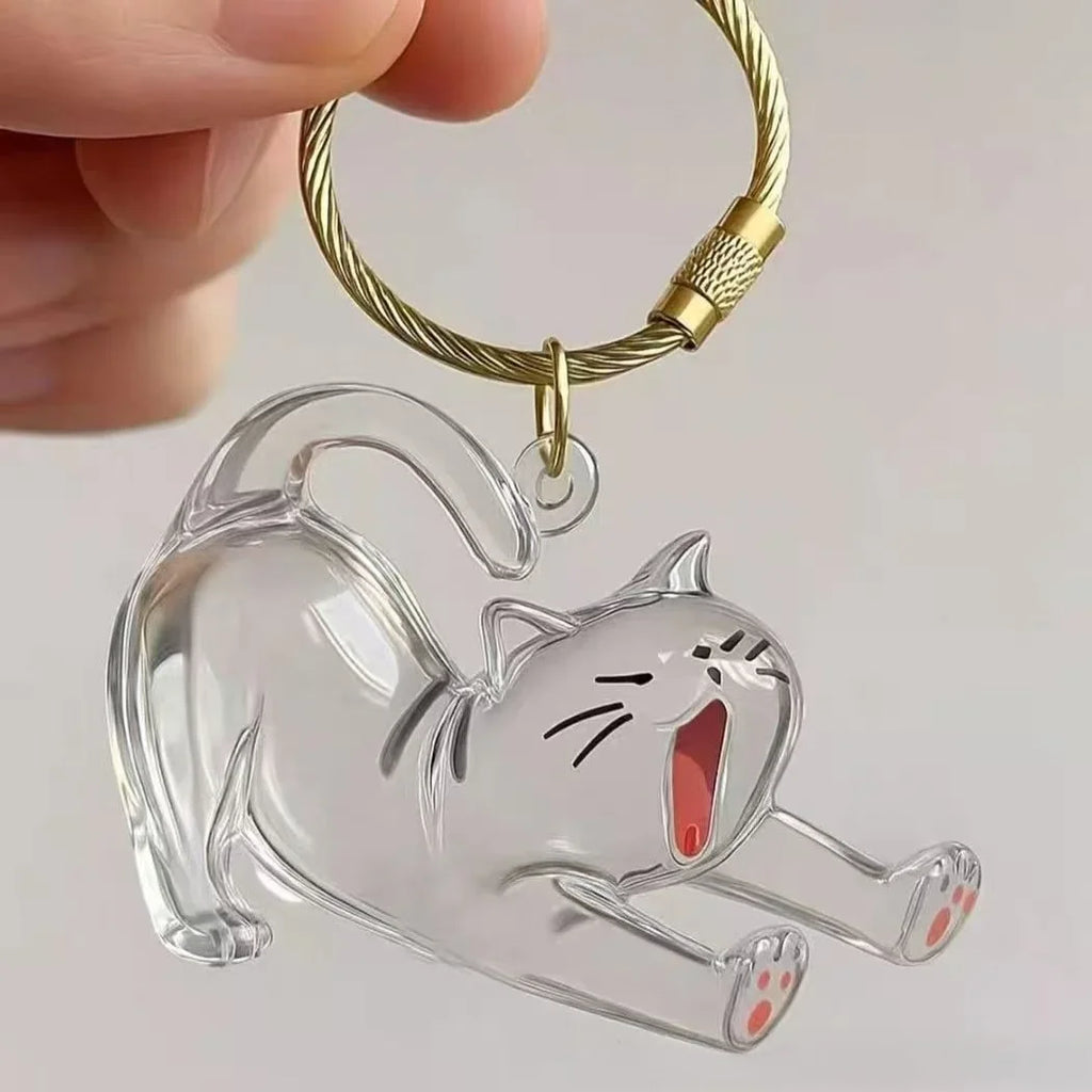 Pet Hair Keepsake Keychain Box, Pet Memorial Gift for Owners