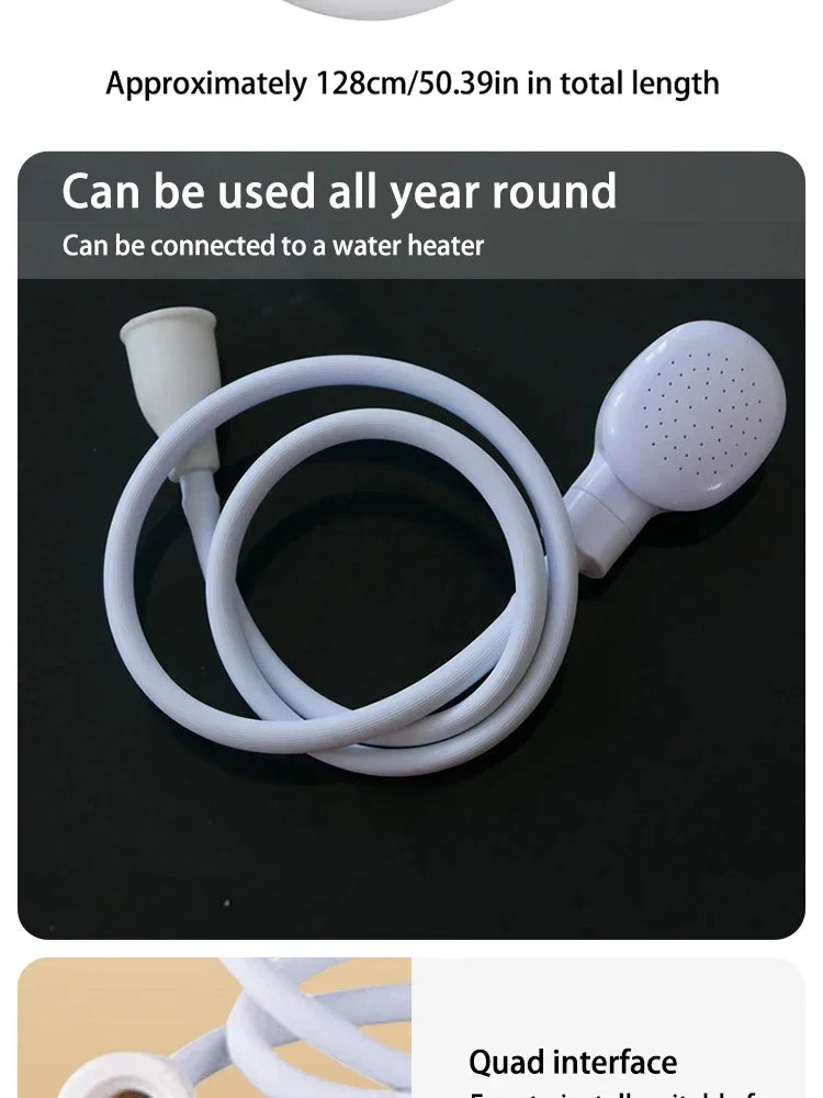 Pet Shower Sprayer Head for Dog and Cat Bathing, Garden Hose Fit