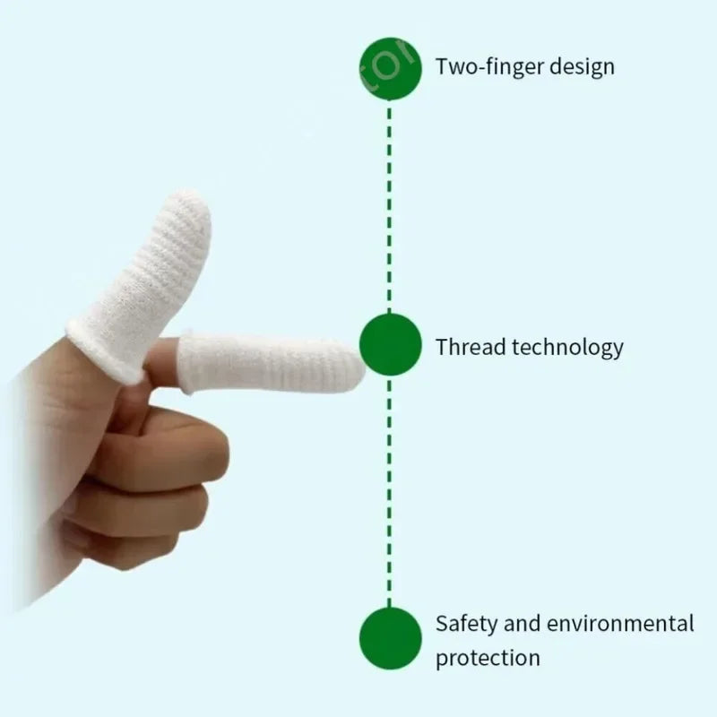Two-Finger Pet Toothbrush Cots for Dogs & Cats, Tartar Cleaning Pack
