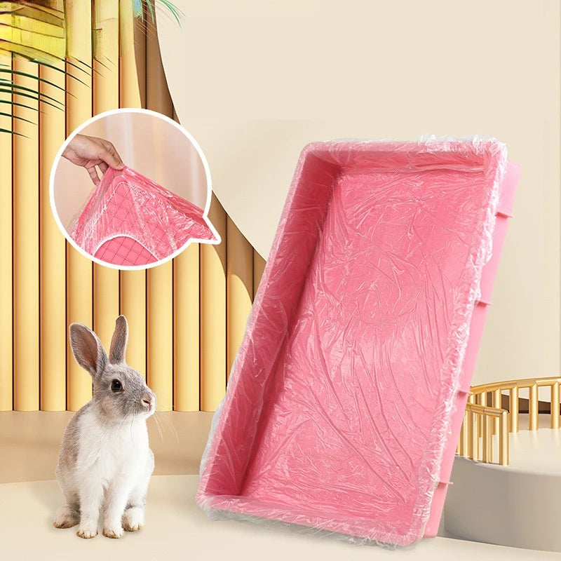 Disposable Cage Liners 50-Pack for Rabbits, Guinea Pigs & Small Pets