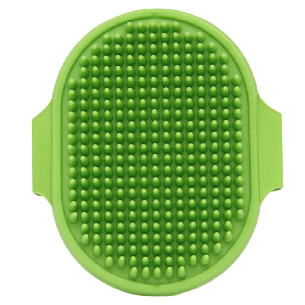 Silicone Pet Bath Massage Brush, Deshedding Tool for Dogs & Cats
