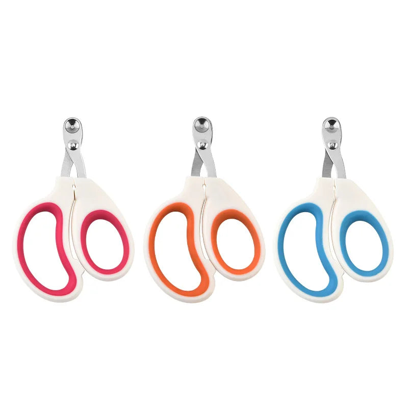 Professional Pet Nail Clippers Circular Hole Scissors for Dogs & Cats