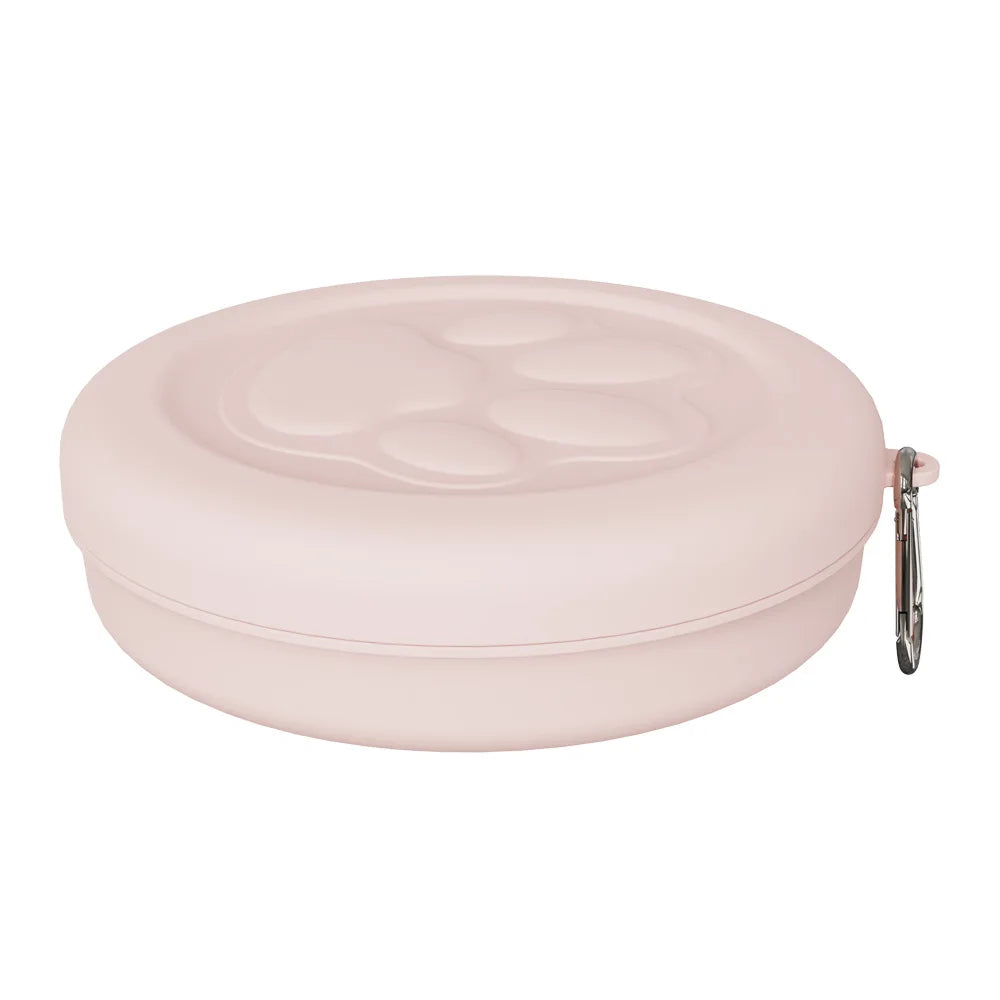Portable Dog Food Bowl & Snack Box – Outdoor Travel Feeder