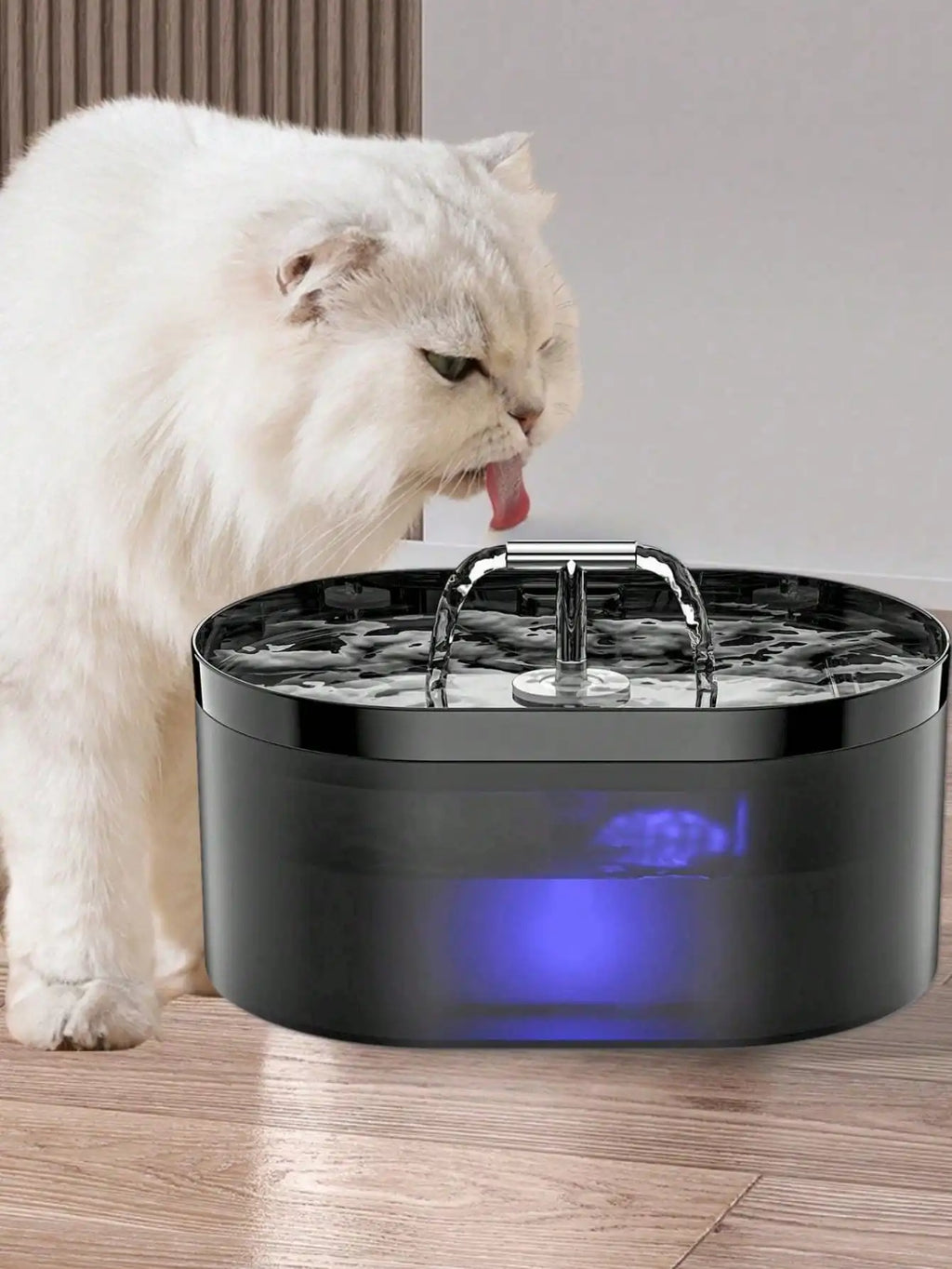 2.2L Quiet Cat Water Fountain with Activated Carbon Filter