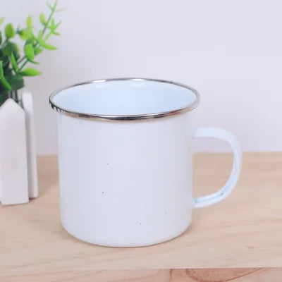 I Love Dachshunds Enamel Camping Mug, Dog Lover Coffee Cup Gift