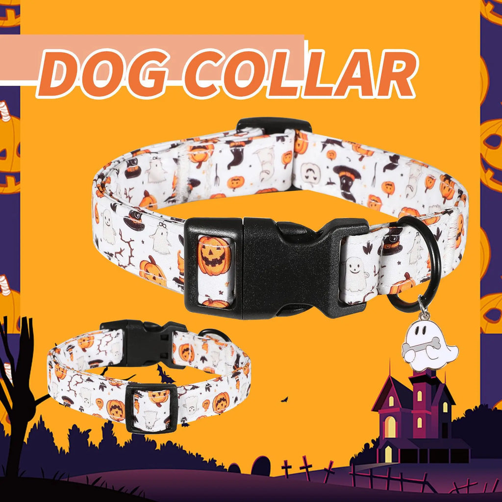 Halloween Pet Neck Ruff Collar, Costume Accessory for Dogs & Cats