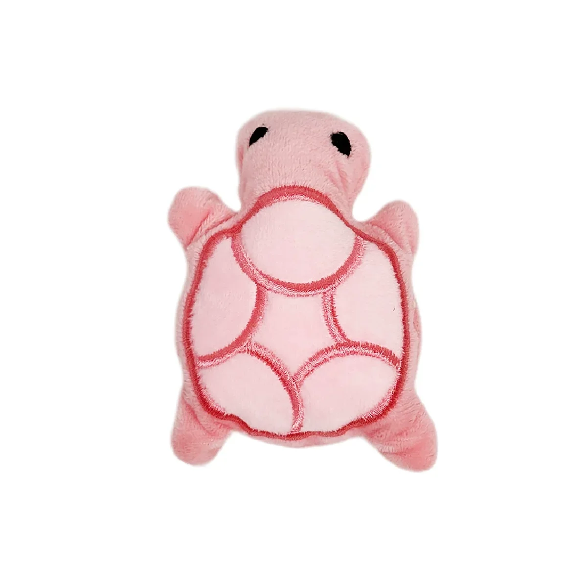 Mini Turtle Plush Squeaky Dog Toy for Puppies & Small Dogs