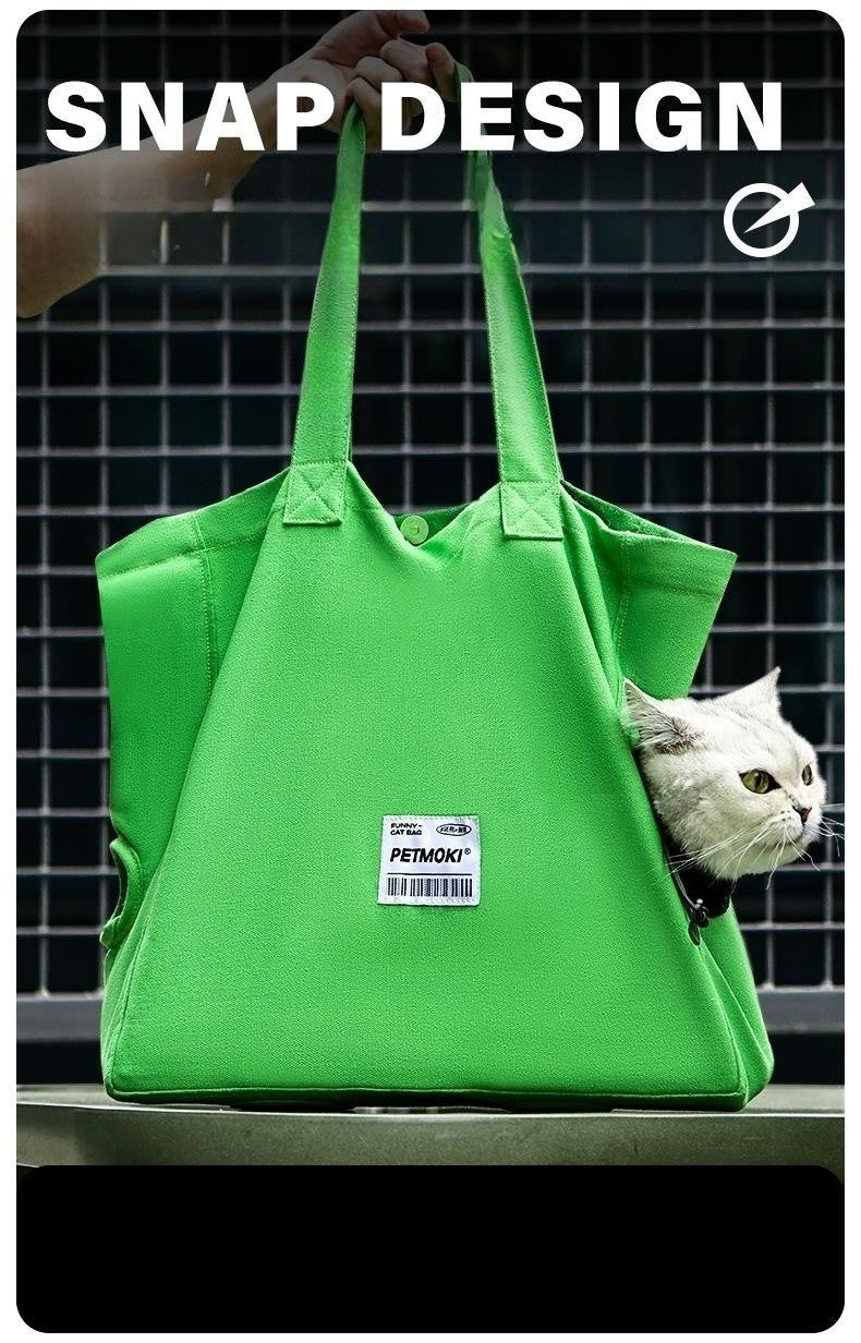 Pet Carrier Shoulder Sling Bag for Small Dogs & Cats on the Go