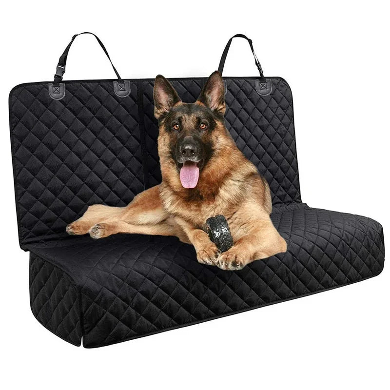 Waterproof Back Seat Dog Carrier Cover, Nonslip Car Seat Protector