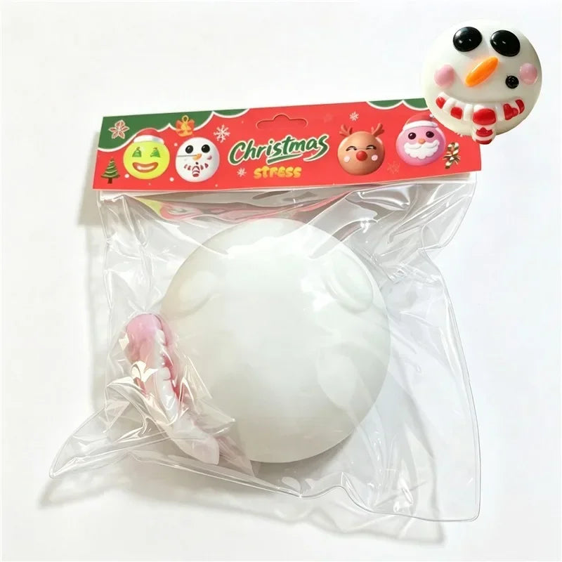 Christmas Limited Edition DIY Ugly Face Dog Squishy Squeeze Ball