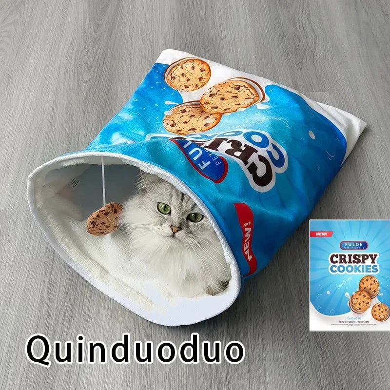 Halloween Print Collapsible Cat Tunnel Toy for Kittens