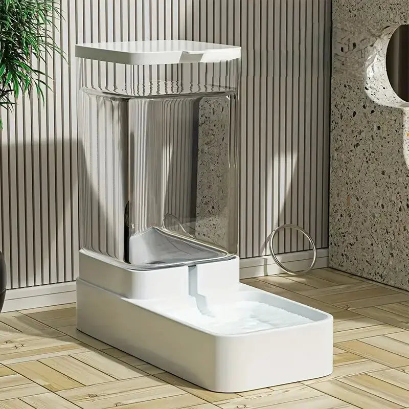 Gravity Pet Food and Water Dispenser Set for Dogs and Cats