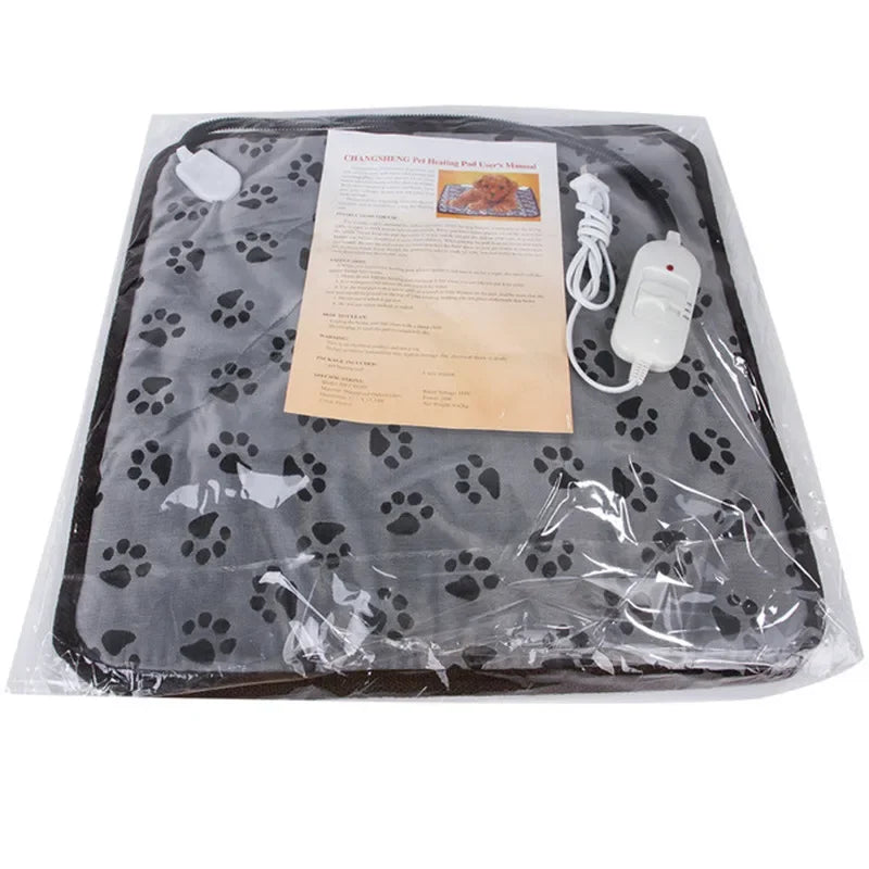 Adjustable Electric Pet Heating Pad, Waterproof Dog & Cat Warming Mat